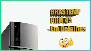 GELADEIRA BRASTEMP BRM45 HKANA 375L  Duplex Frost Free InoxEvox [upl. by Selig]