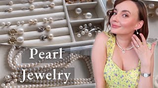 LUXURY PEARL JEWELRY COLLECTION  KATE MIDDLETON JEWELRY [upl. by Tia]