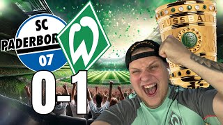 Werder zittert sich ins Achtelfinale  SC Paderborn 01 SV Werder Bremen [upl. by Hess]