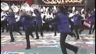 Piscataway High School Superchiefs Marching Band Macys Parade 2002 [upl. by Heriberto]