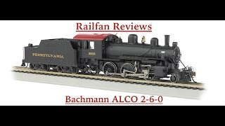 Railfan Reviews  Bachmann HO Scale ALCO 260 [upl. by Aizatsana]