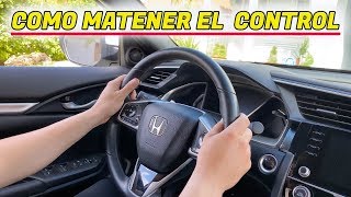 COMO CONDUCIR UN AUTO EN LINEA RECTALECCIONES PARA PRINCIPIANTES [upl. by Etnuahs]