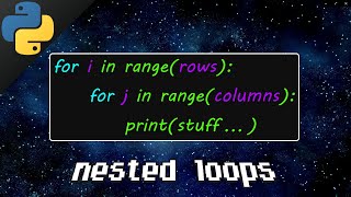 Python nested loops ➿ [upl. by Calbert805]