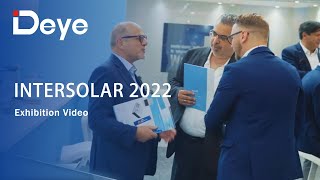 Deye INTERSOLAR 2022 [upl. by Eissat]