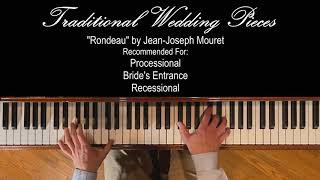 Rondeau Piano Solo by JeanJoseph Mouret [upl. by Kcirdek]