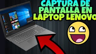 Como hacer una CAPTURA DE PANTALLA en LAPTOP LENOVO 2021 FÁCIL [upl. by Anas]