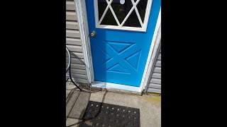 Door Job Replacing a Threshold [upl. by Greenstein664]