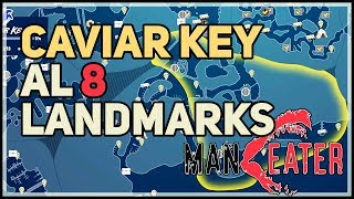 All Caviar Key Landmarks Maneater [upl. by Atalya301]