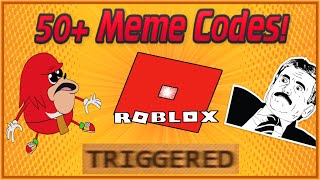 50 Roblox Meme CodesIDs 2020 [upl. by Lledualc369]