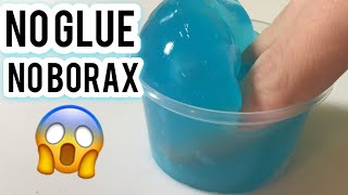 HOW TO MAKE SLIME WITHOUT GLUE WITHOUT BORAX NO GLUE  NO BORAX RECIPE EASY SLIME [upl. by Adikram]