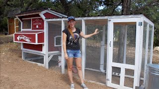 How To Build A Chicken Coop Run  DIY [upl. by Ylime839]