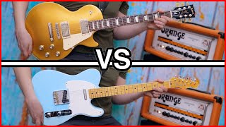 Gibson Les Paul VS Fender Telecaster [upl. by Amada737]