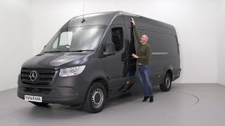 NEW MercedesBenz Sprinter Review  The large panel van with a touch of a class [upl. by Sibby]