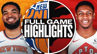 KNICKS at RAPTORS  FULL GAME HIGHLIGHTS  December 9 2024 [upl. by Ikciv]