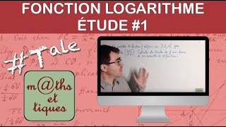 Etudier une fonction logarithme 13  Limites  Terminale [upl. by Timotheus143]