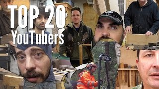 Top 20 YouTube Channels For Makers and Woodworkers [upl. by Llehsyar]