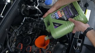 Audi A4 Oil Change DIY B8 Chassis  20092016 [upl. by Hcab689]