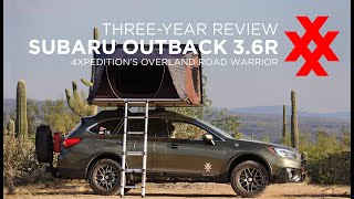 Subaru Outback OffRoad Overland Car Camping with iKamper Skycamp 3Year Review [upl. by Orpheus309]