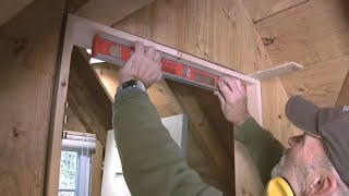 Installing a custom door frame with Wayne Lennox [upl. by Stoneham]