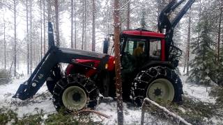 Nisula 325H  Valtra A93 [upl. by Hanas]