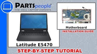 Dell Latitude E5470 P62G001 Motherboard HowTo Video Tutorial [upl. by Katherina326]