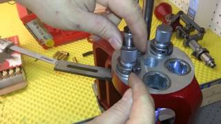 Setting up Hornady pistol dies [upl. by Juan]