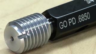 How To Use Thread Plug Gages Technical Series 101 [upl. by Lindo]