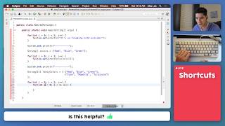 Nested For Loop In Java Tutorial 24 [upl. by Leaffar166]