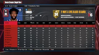 NBA 2K24 How To Create and Edit Rosters [upl. by Lahey31]