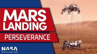 NASAs Perseverance rover successfully lands on Mars [upl. by Jarlen]