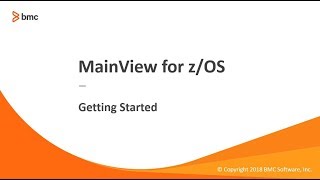 MainView for zOS  Getting Started [upl. by Maximilien]