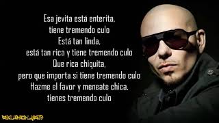 Pitbull  Culo ft Lil Jon Lyrics [upl. by Anitsud]