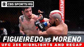 UFC 256 Recap Figueiredo and Moreno fight to a draw in an instant classic  CBS Sports HQ [upl. by Dubois]