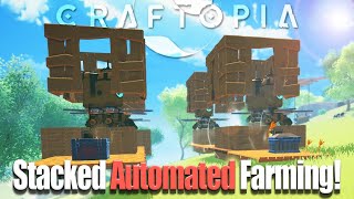 Easy STACKED Automated FARMING Wheat amp Plantations  Craftopia [upl. by Nulubez]