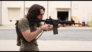 Tippmann M4 HPA  CO2 Airsoft Gun Review [upl. by Ariahs]