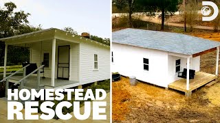 Building Replica of Elviss Birthplace for 850  Homestead Rescue [upl. by Aivilo]