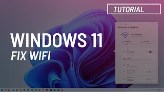 Windows 11 Fix any WiFi problem easy way [upl. by Rie881]