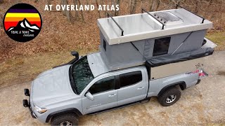 AT Overland Atlas camper on our 3rd Gen Toyota Tacoma [upl. by Lindbom28]