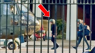 INSANE Security LOCKDOWN as Zelenskyy AIRLIFTED from London by Royal Air Force [upl. by Ahsehat]