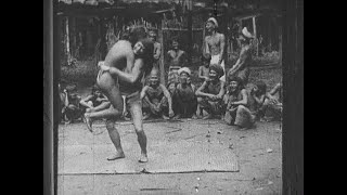 Borneo tribal dance 100 years ago [upl. by Ailicec]