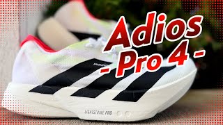 adidas Adizero Adios Pro 4  Candid Review [upl. by Iredale]