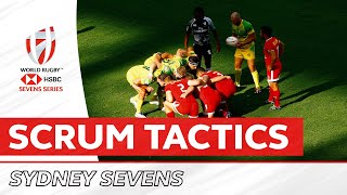 ANALYSIS OF SCRUM TACTICS  Expert View  Sydney Sevens 2020 [upl. by Babcock]