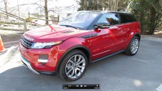 2012 Range Rover Evoque Coupe Pure Plus Dynamic Start Up Exhaust and In Depth Tour [upl. by Isadore]