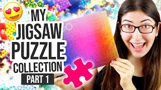 MY JIGSAW PUZZLE COLLECTION PART 1 [upl. by Schapira]