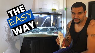 Aquarium Water Change  Fast and Easy HOW TO [upl. by Judd909]