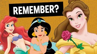 9 Favorite Disney Princesses from Childhood Throwback [upl. by Myrwyn]