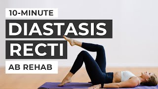 10 Minute Abs After Baby 8 Diastasis Recti Safe Ab Exercises [upl. by Christie]