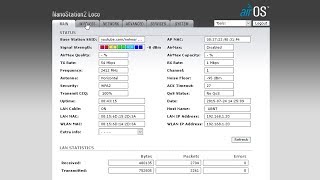 UBNT Nanostation 2 Loco firmware upgrade [upl. by Cochard73]