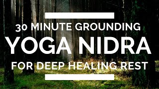 30 Minute Grounding Yoga Nidra with Ally Boothroyd [upl. by Annazus]