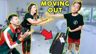 Telling My Parents Im MOVING OUT PRANK Bad Idea  The Royalty Family [upl. by Bernhard447]